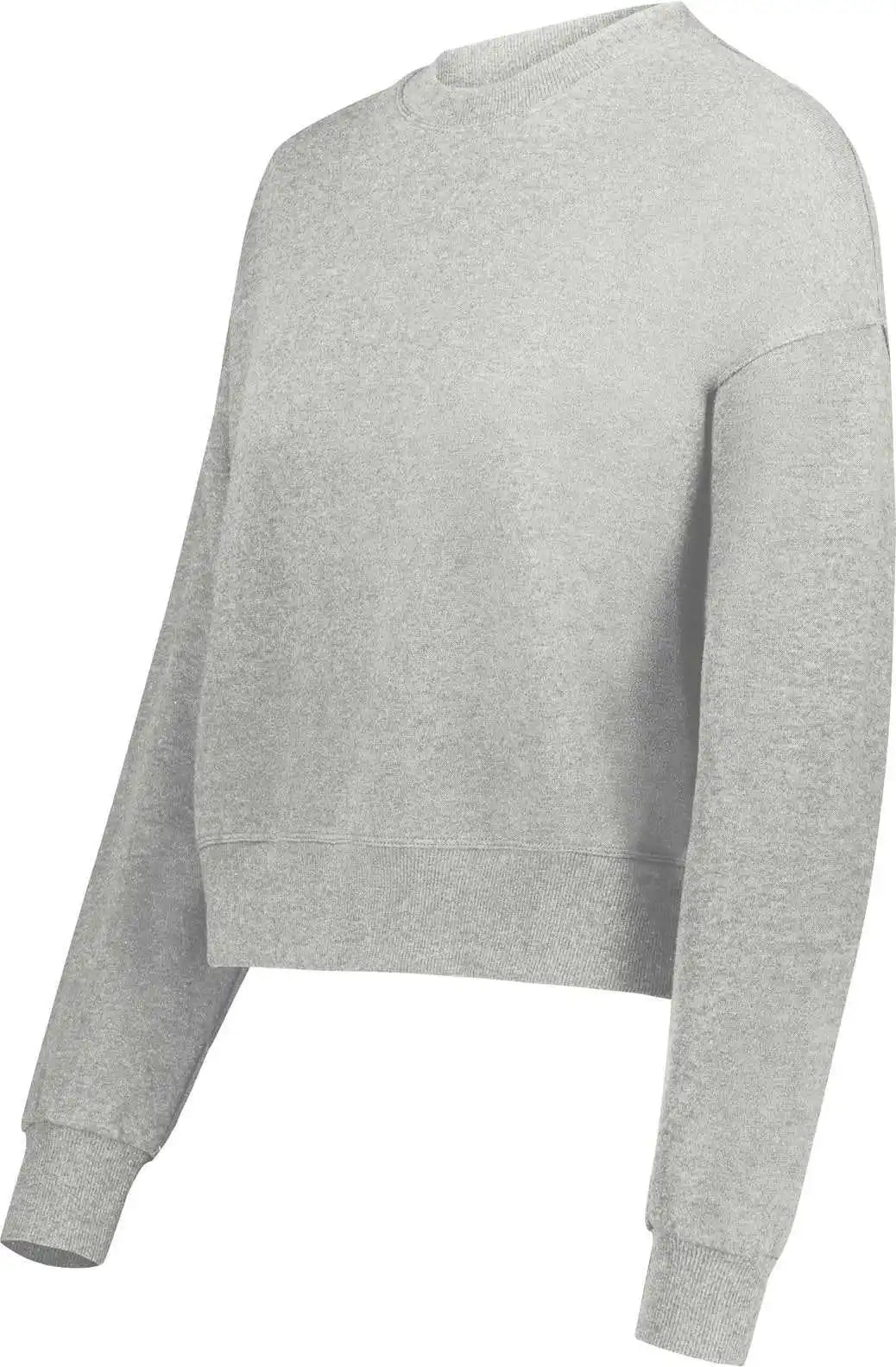 Augusta 5424 Ladies Slouchy Crew - Charcoal Heather