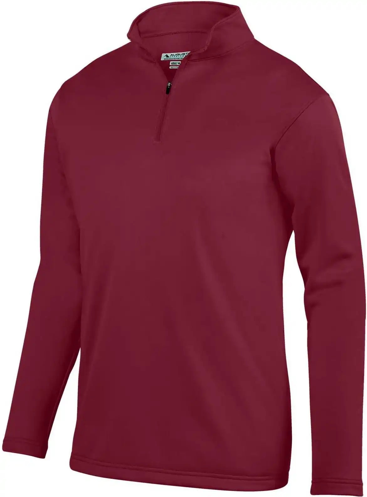 Augusta 5507 Wicking Fleece 1/4 Pullover - Cardinal