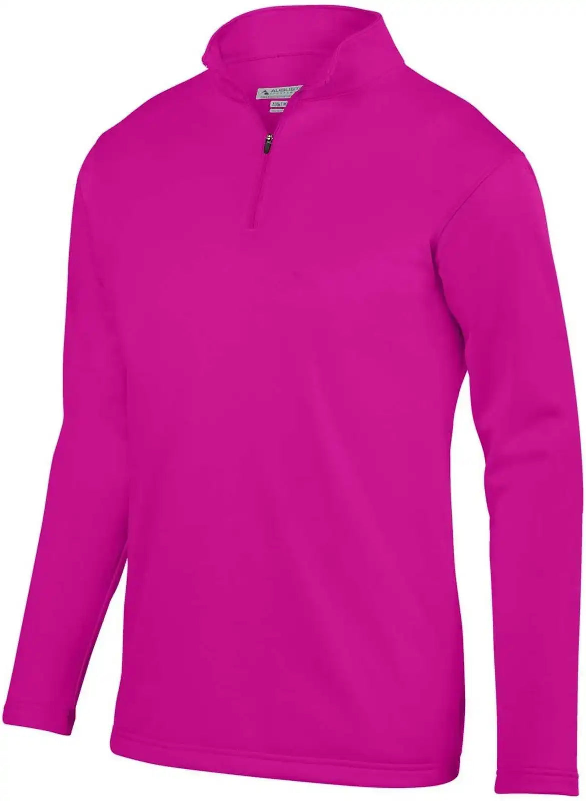 Augusta 5507 Wicking Fleece 1/4 Pullover - Power Pink