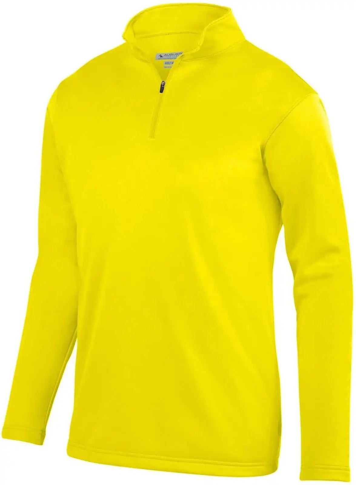 Augusta 5507 Wicking Fleece 1/4 Pullover - Power Yellow