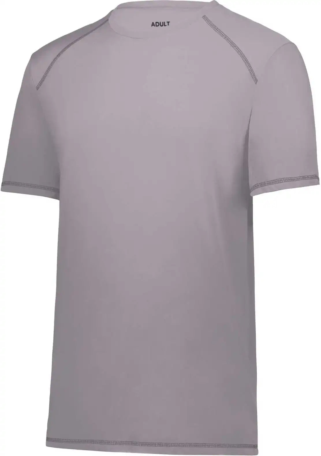 Augusta 6843 Youth Super Soft-spun Poly Tee - Athletic Grey