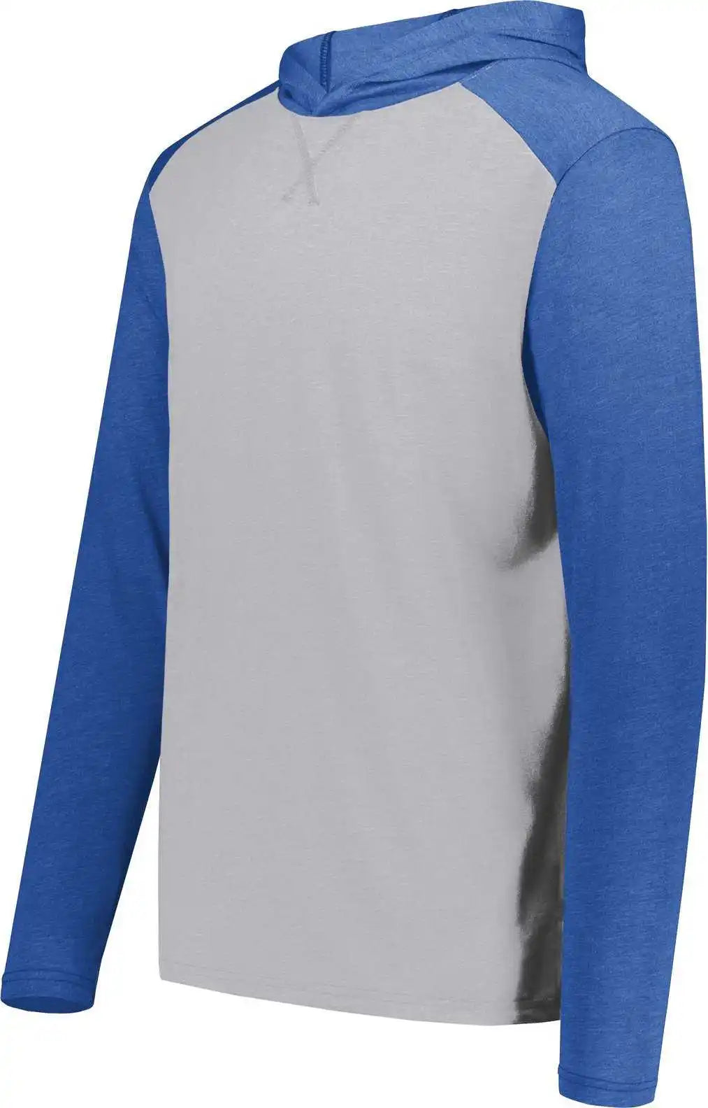 Augusta 6884 Gameday Vintage Hoodie - Gray Heather Royal