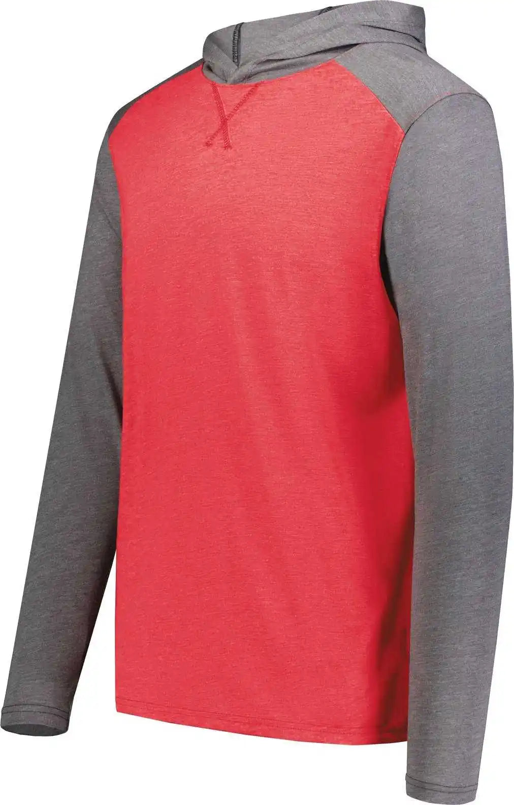 Augusta 6884 Gameday Vintage Hoodie - Scarlet Heather Carbon