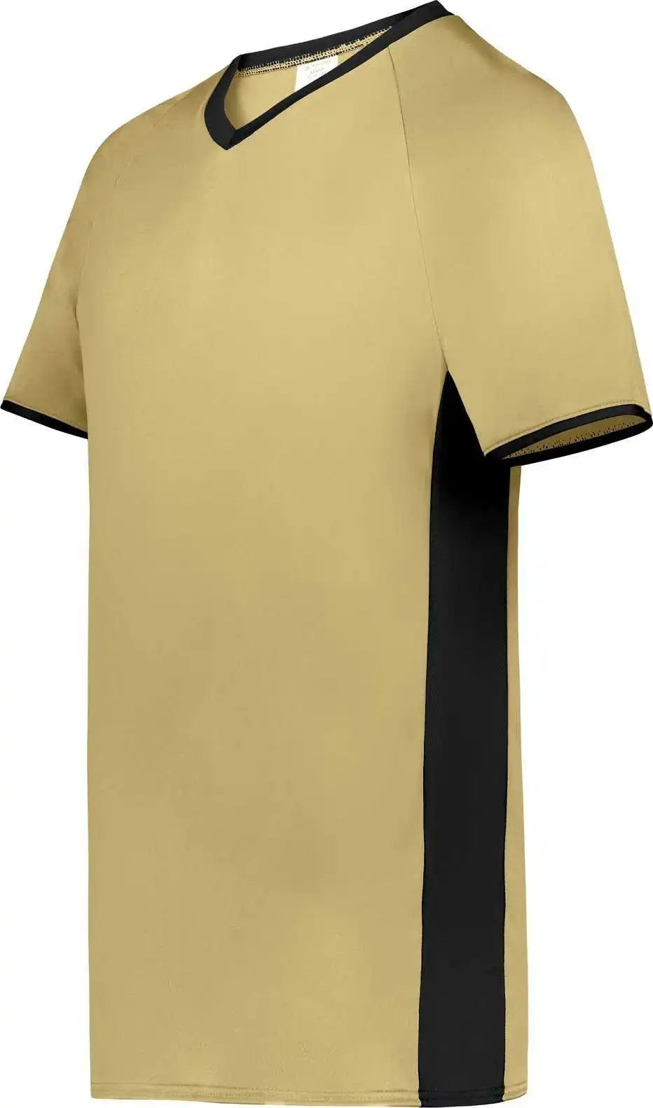Augusta 6908 Youth Cutter+ V-neck Jersey - Vegas Gold Black