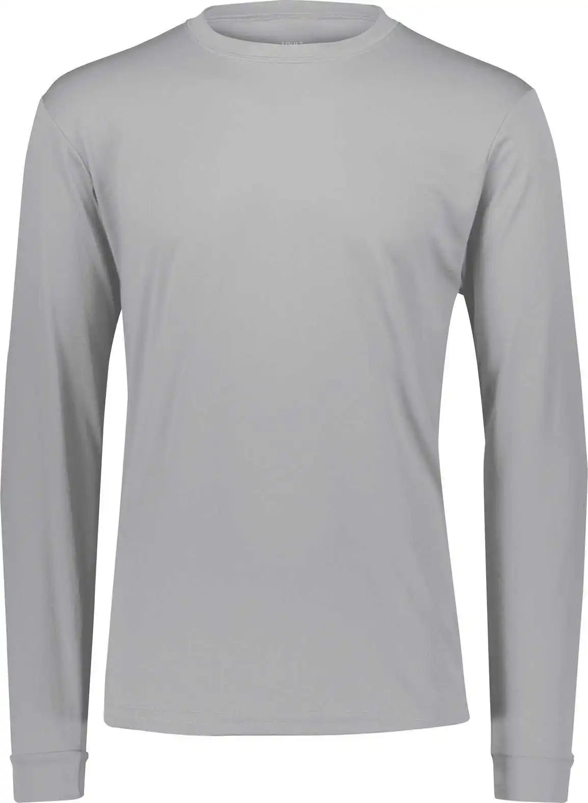Augusta 789 Youth Wicking Long Sleeve T-shirt - Silver