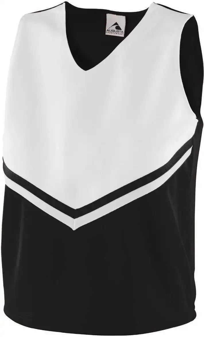 Augusta 9111 Girls Pride Shell - Black White