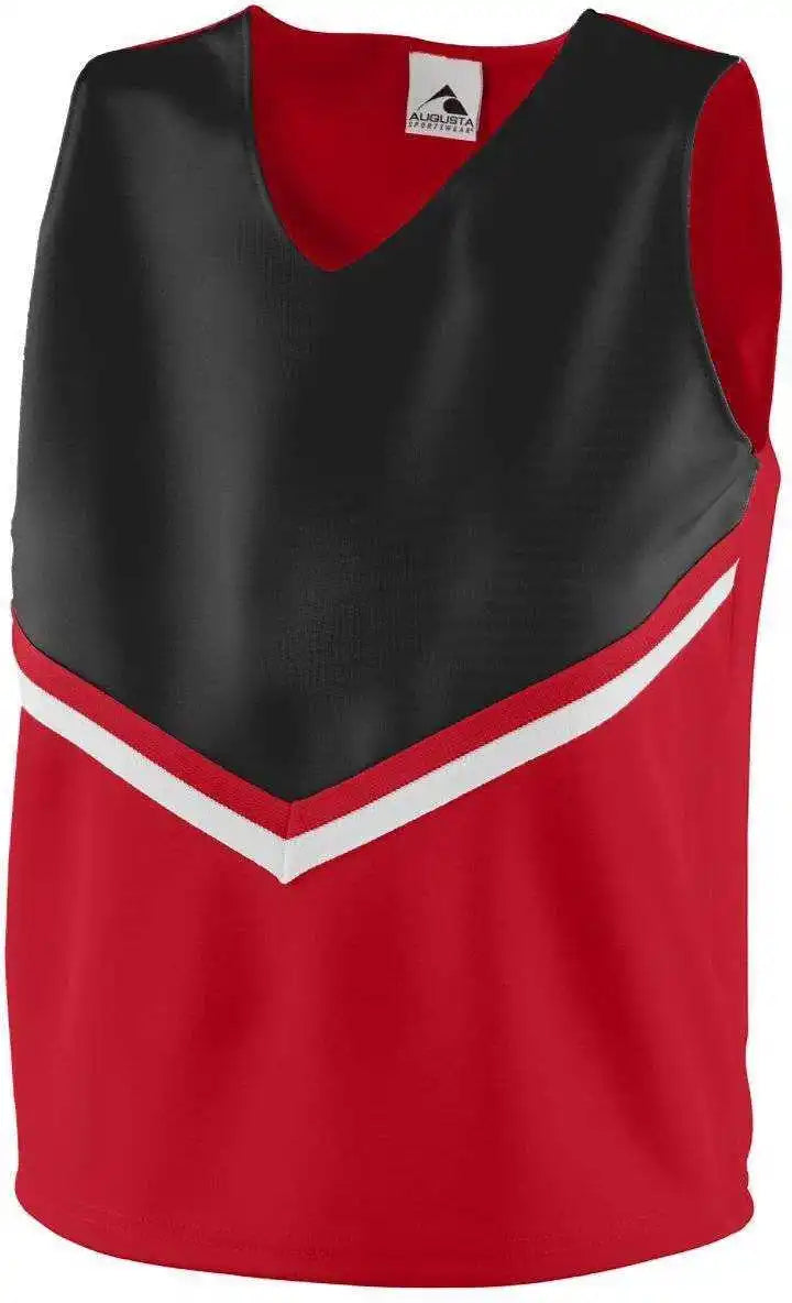 Augusta 9111 Girls Pride Shell - Red Black White