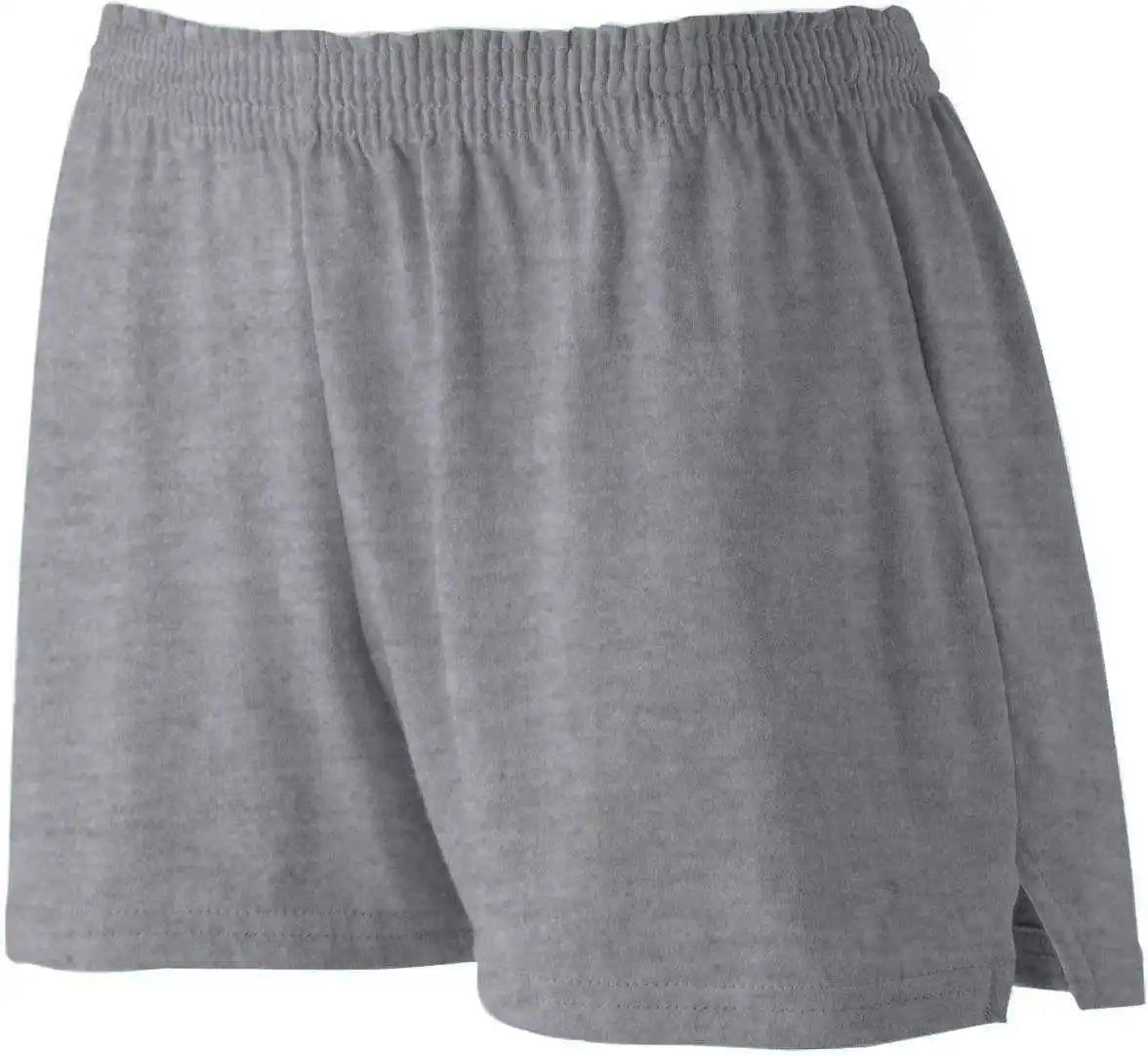 Augusta 987 Ladies Trim Fit Jersey Short - Athletic Heather