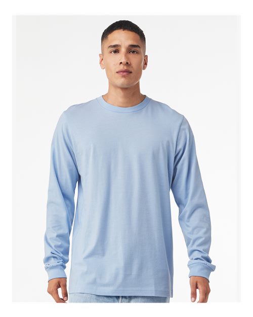 Baby Blue Jersey Long Sleeve Tee - 3501