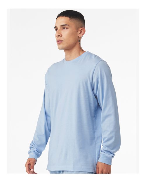 Baby Blue Jersey Long Sleeve Tee - 3501