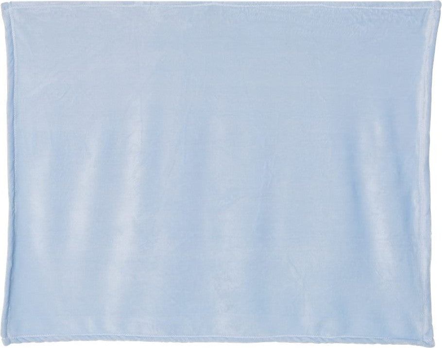 Baby Blue Mink Touch Luxury Baby Blanket - 8722