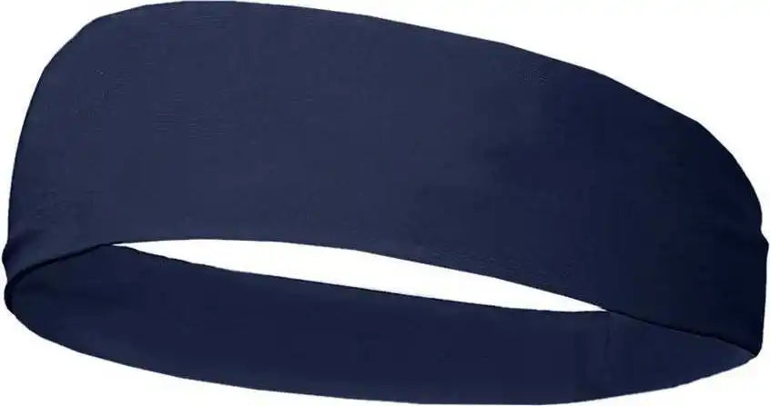 Badger Sport 0301 Wide Head Band - Navy - one Size Fits Most