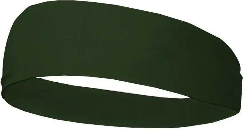 Badger Sport 0301 Wide Headband - Forest - one Size Fits Most