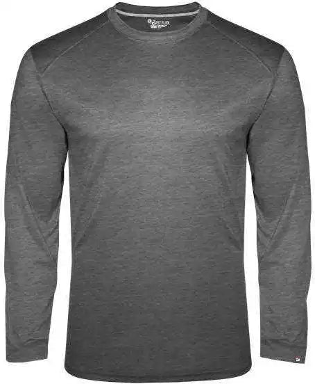 Badger Sport 1001 Fit Flex Long Sleeve Tee - Charcoal