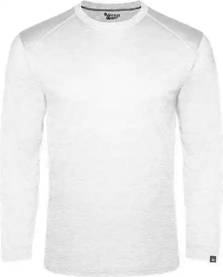 Badger Sport 1001 Fit Flex Long Sleeve Tee - White