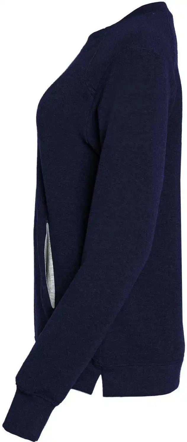 Badger Sport 1041 Fit Flex Ladies’ Crew - Navy