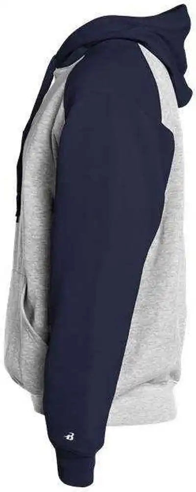 Badger Sport 1249 Athletic Fleece Hoodie - Oxford Navy