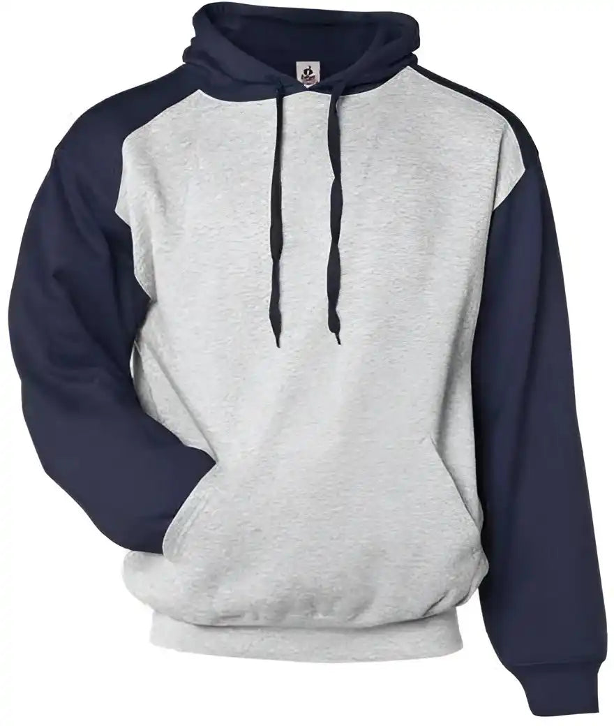 Badger Sport 1249 Athletic Fleece Hoodie - Oxford Navy