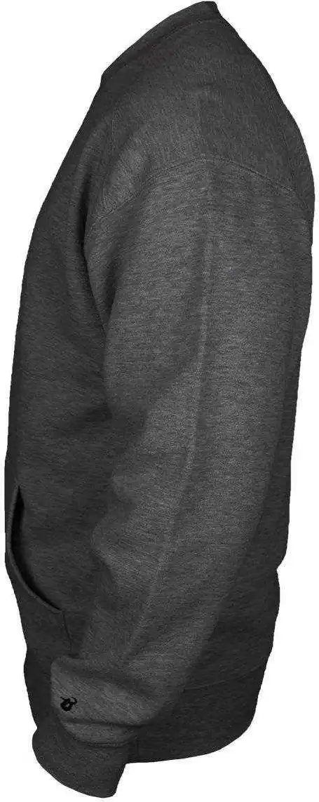 Badger Sport 1252 Pocket Crew - Charcoal