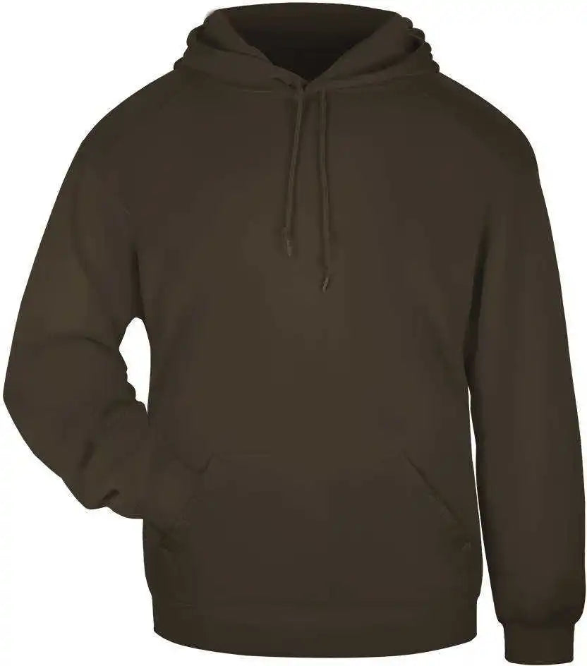 Badger Sport 1254 Hooded Sweatshirt - Brown