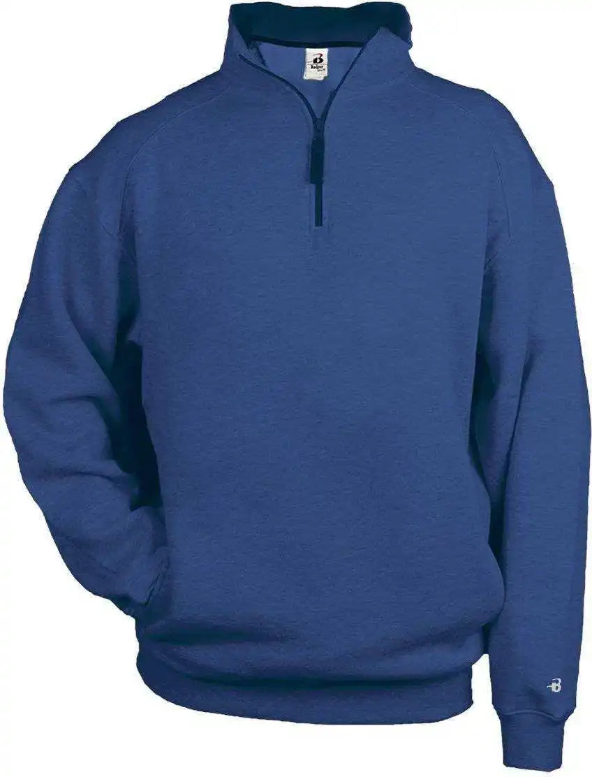 Badger Sport 1286 1/4 Fleece Pullover - Royal