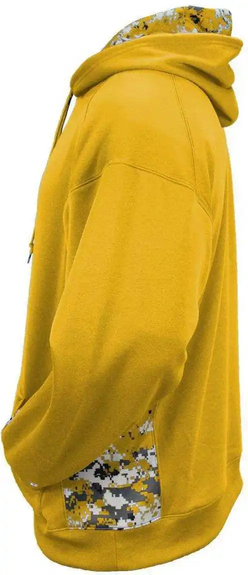 Badger Sport 1464 Adult Digital Hoodie - Gold