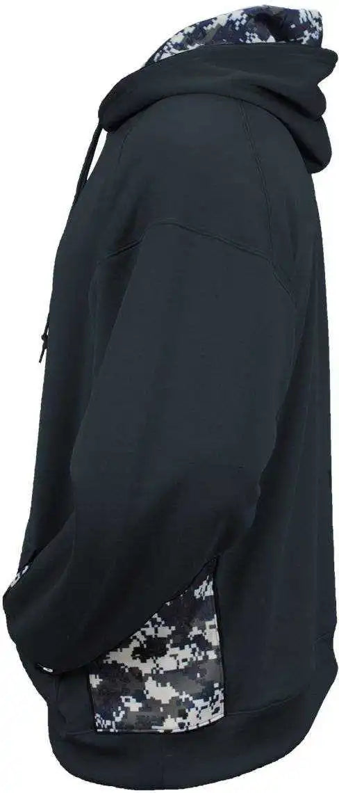 Badger Sport 1464 Adult Digital Hoodie - Navy
