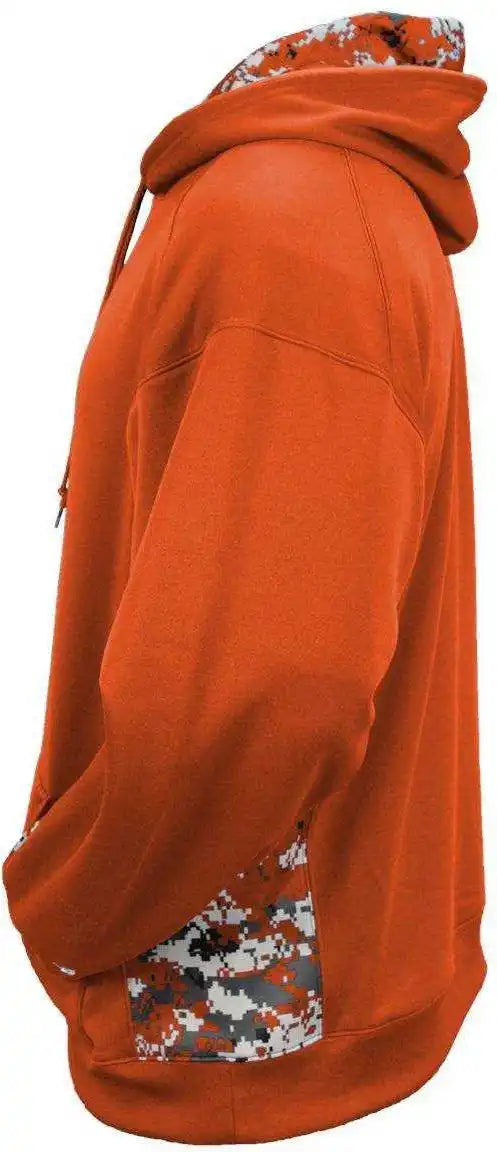 Badger Sport 1464 Adult Digital Hoodie - Orange