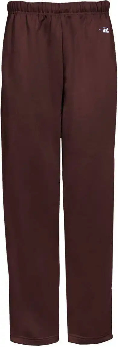 Badger Sport 1478 Performance Open Bottom Pant - Maroon