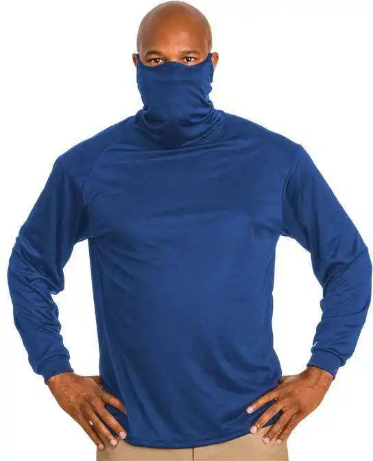 Badger Sport 1926 Youth 2b1 Long Sleeve Tee - Royal - Xl