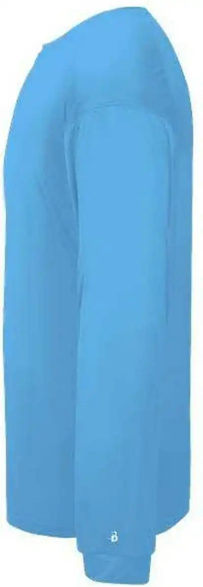 Badger Sport 2004 Ultimate Softlock Youth Long Sleeve Tee - Columbia Blue