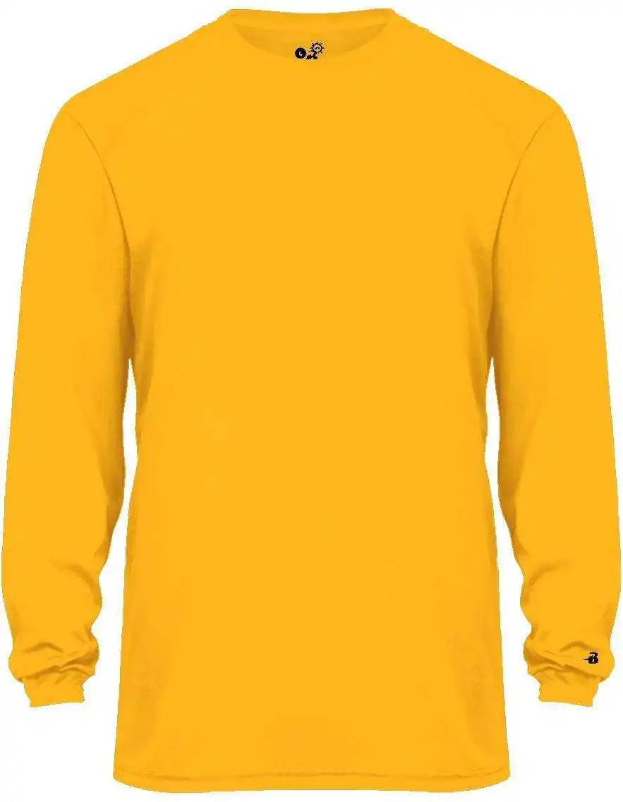 Badger Sport 2004 Ultimate Softlock Youth Long Sleeve Tee - Gold