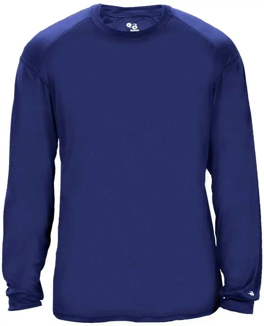 Badger Sport 2004 Ultimate Softlock Youth Long Sleeve Tee - Royal