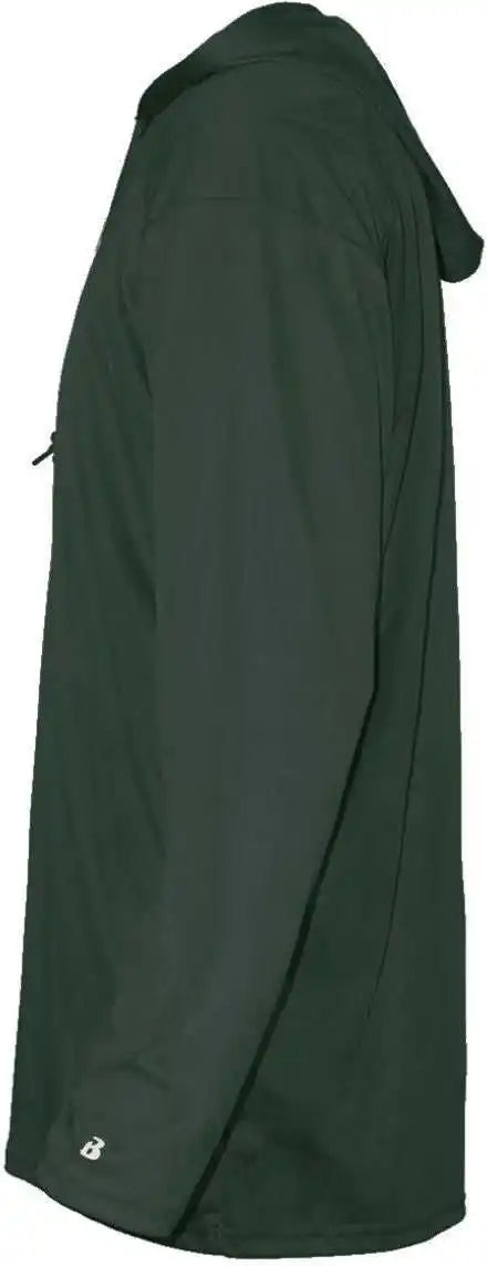 Badger Sport 2105 B-core Long Sleeve Youth Hoodie Tee - Forest