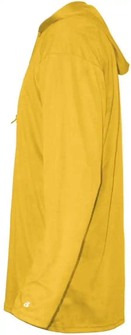 Badger Sport 2105 B-core Long Sleeve Youth Hoodie Tee - Gold