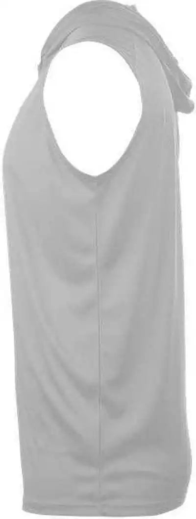 Badger Sport 2108 B-core Sleeveless Hood Youth Tee - Silver