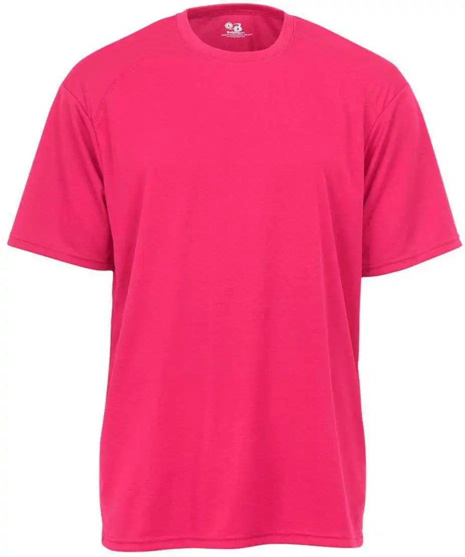 Badger Sport 2120 Youth B-core Tee - Hot Pink