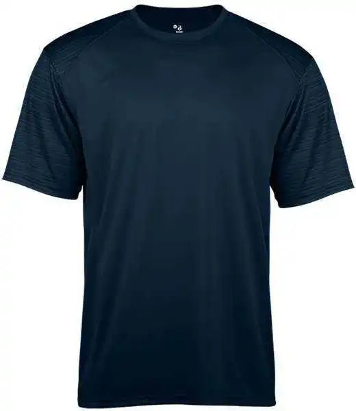 Badger Sport 2125 Stripe Youth Tee - Navy Striped