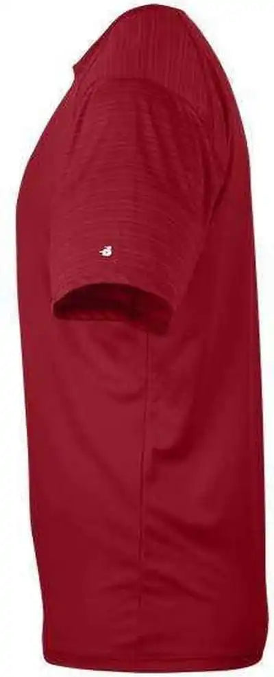 Badger Sport 2125 Stripe Youth Tee - Red Striped