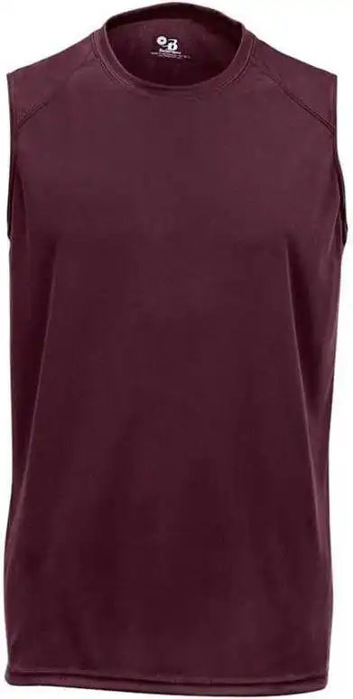 Badger Sport 2130 B-core Sleeve Youth Tee - Maroon