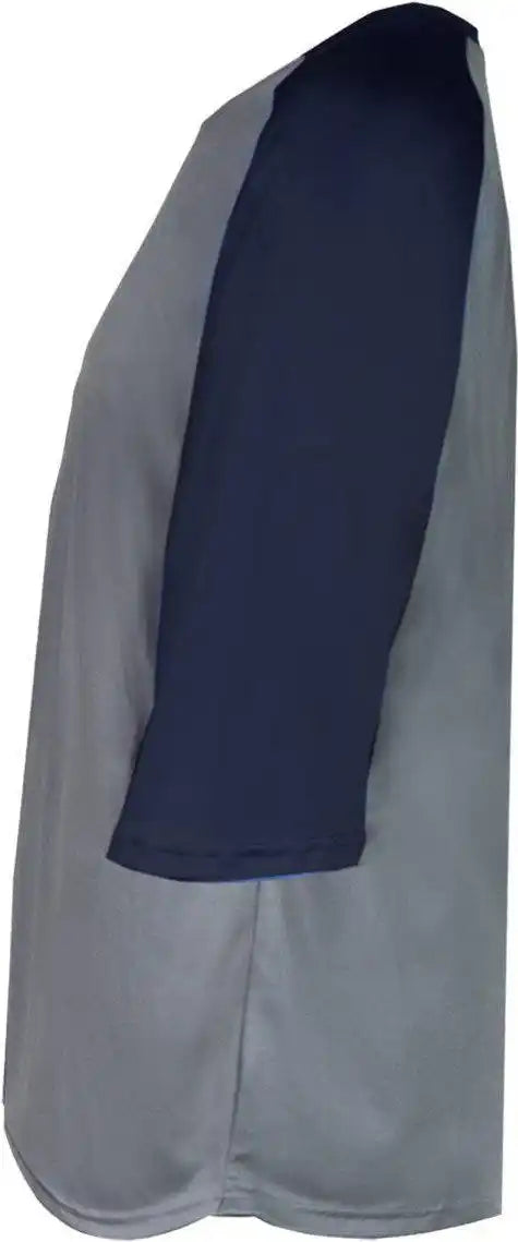 Badger Sport 2133 B-baseball Youth Undershirt - Graphite Navy