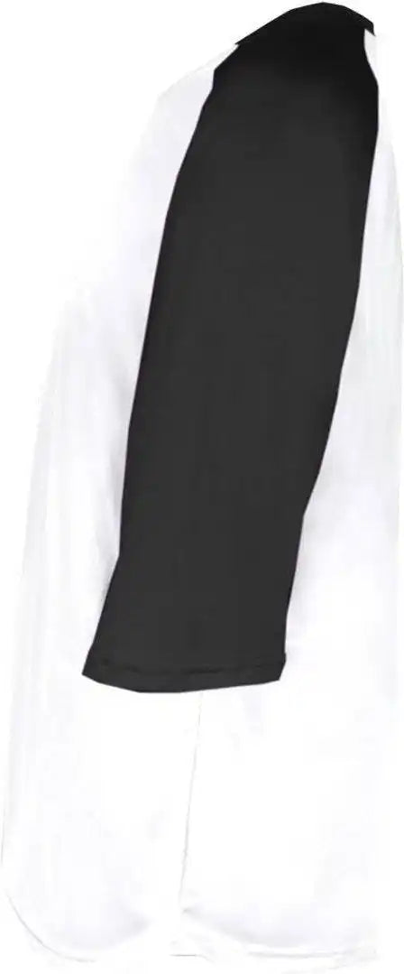 Badger Sport 2133 B-baseball Youth Undershirt - White Black