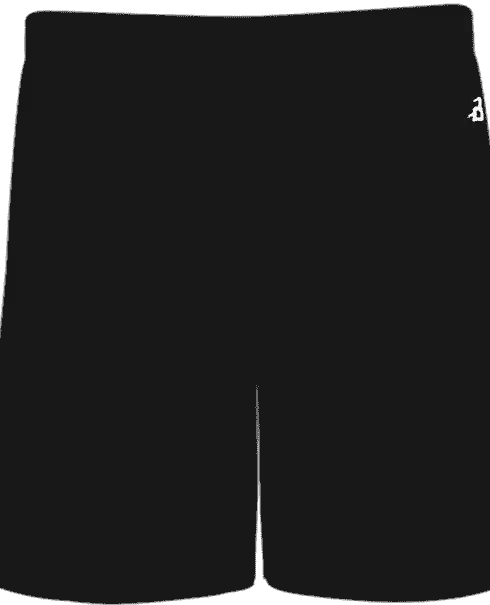 Badger Sport 214600 B-core Pocketed 4’’ Youth Short - Black