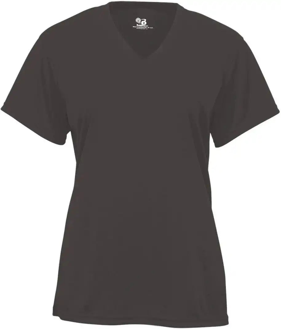 Badger Sport 2162 B-core Youth V-neck Tee - Graphite