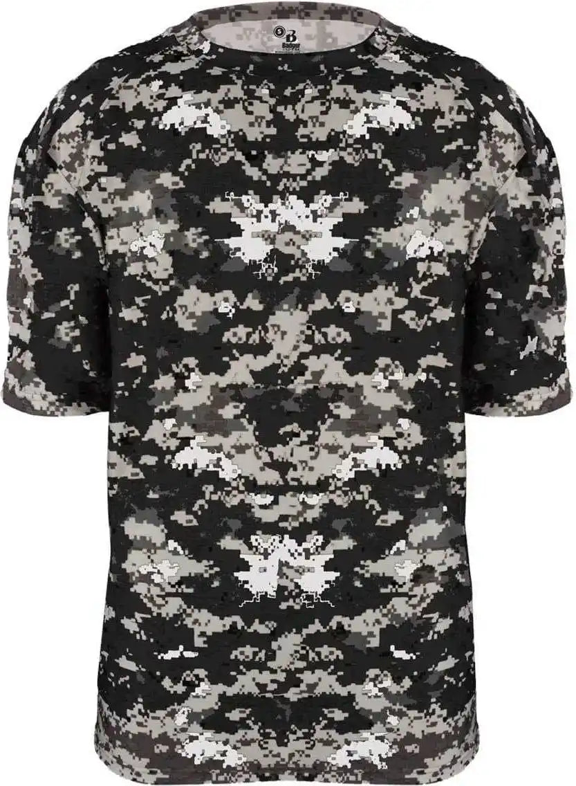 Badger Sport 2180 B-core Youth Digital Tee - Black