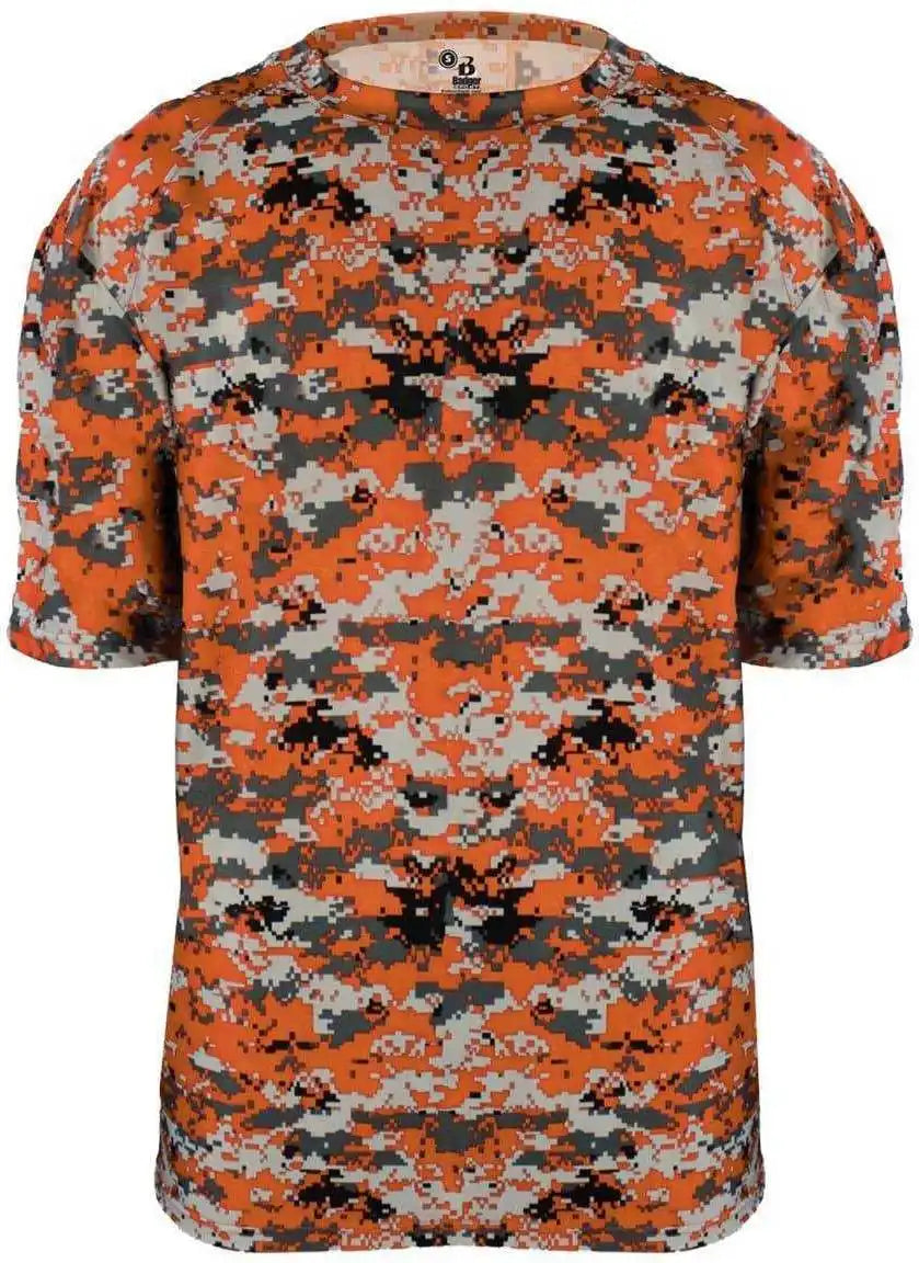 Badger Sport 2180 B-core Youth Digital Tee - Orange
