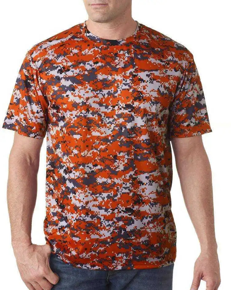 Badger Sport 2180 B-core Youth Digital Tee - Orange