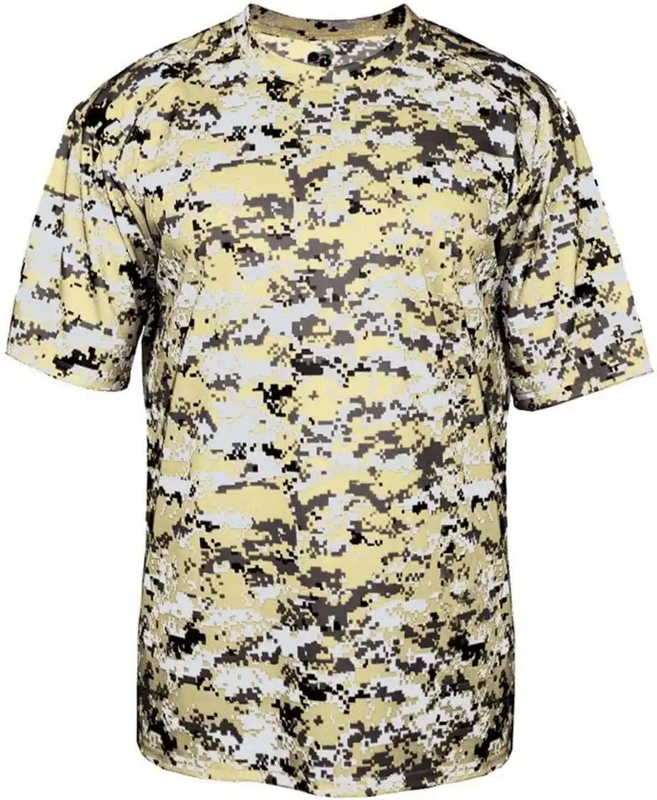 Badger Sport 2180 B-core Youth Digital Tee - Vegas Gold