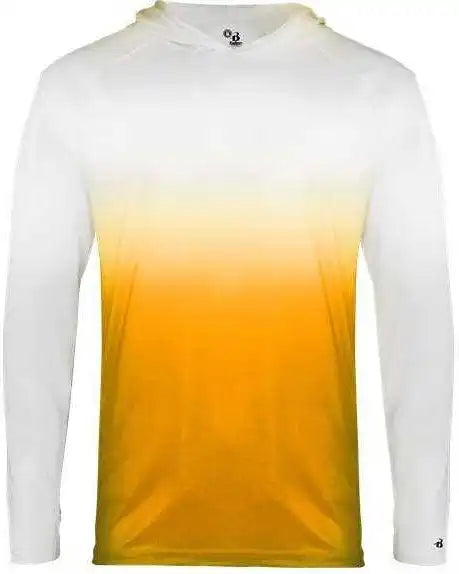 Badger Sport 2205 Ombre Youth Hoodie Tee - Gold