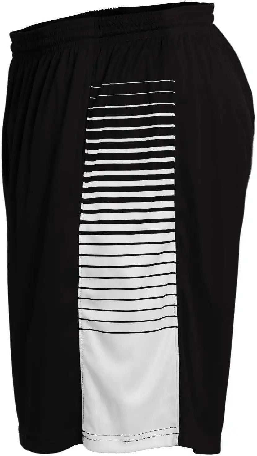 Badger Sport 2212 Lineup Youth Short - Black